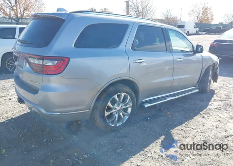2016 Dodge Durango Citadel z USA, uszkodzony, nr VIN 1C4RDJEG2GC359947